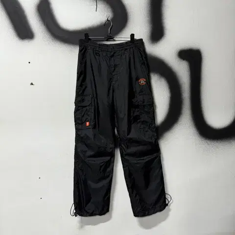 VTG 빈티지 원포인트 나일론 스트링 밴딩 카고 팬츠