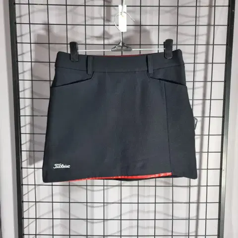 타이틀리스트 스커트 여성 투어핏 골프 치마 바지 블랙 25