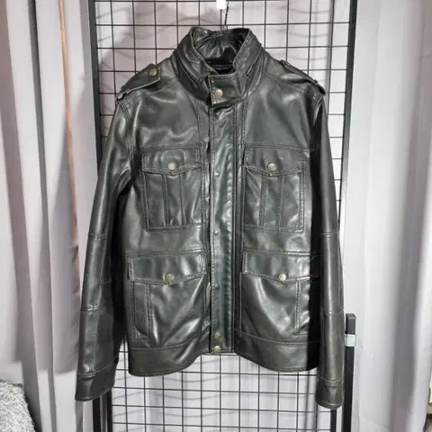 리바이스 인조 가죽 자켓 4포켓 아메리칸 캐쥬얼 레더 M