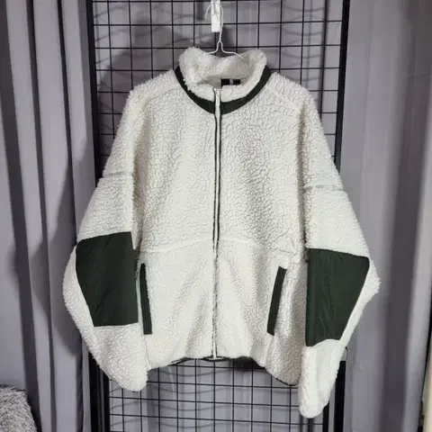 아디다스 후리스 S2S 보아 플리스 뽀글이 집업 자켓 100