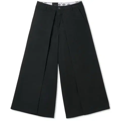 디키즈 패디드 핀턱 와이드 레그 팬츠 블랙 28