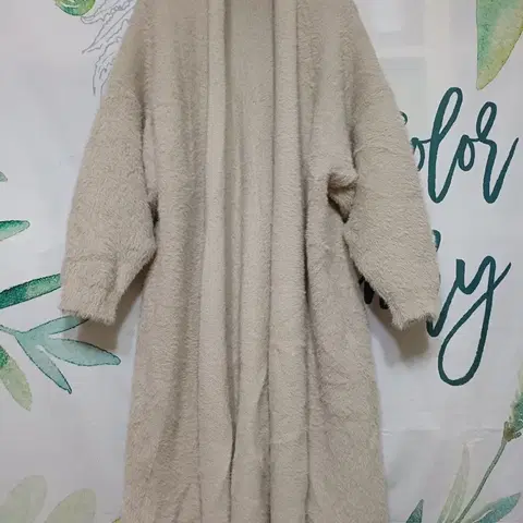 헤어리 보송니트 롱가디건(남녀공용/키크신분)