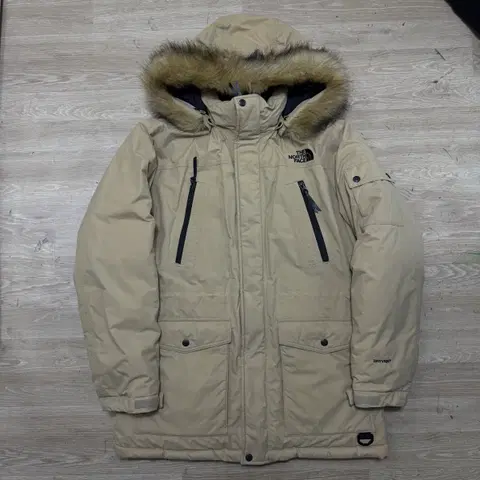 노스페이스 화이트라벨 덕다운 드라이벤트 패딩 파카