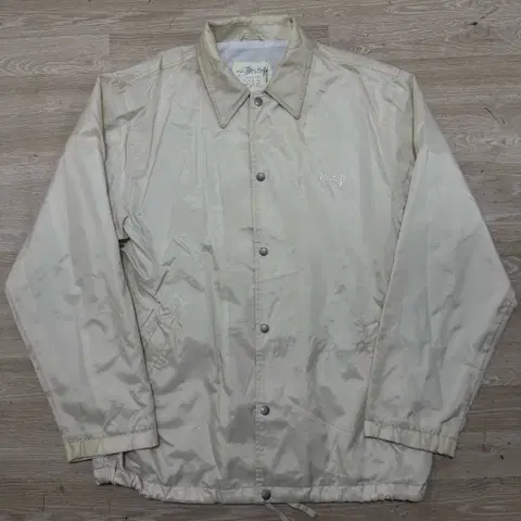 스투시 초창기 라인 백프린팅 코치자켓