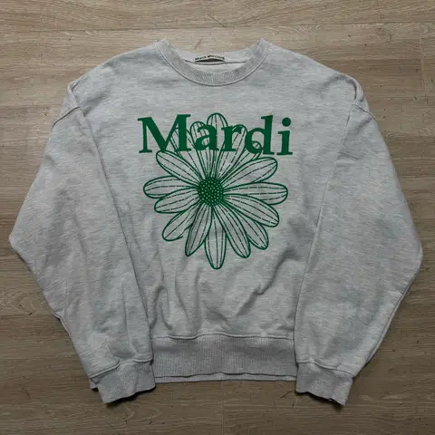 마르디메크르디 플라워 프린팅 맨투맨