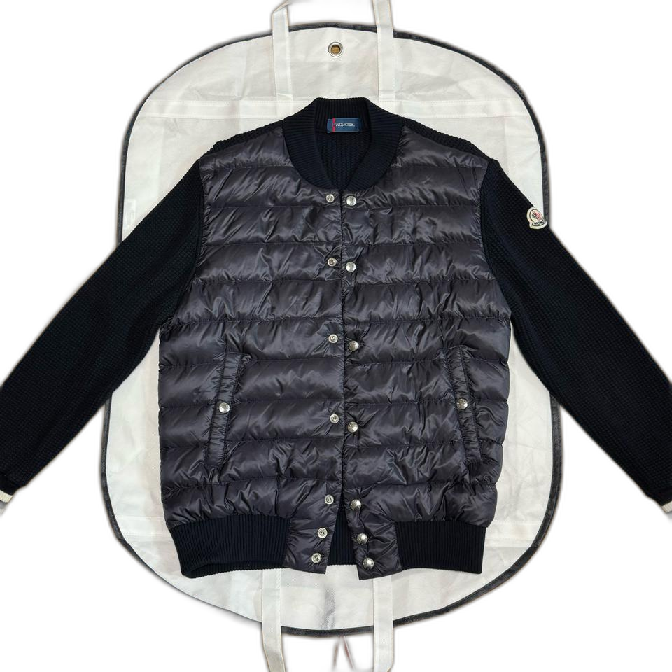 몽클레어 니트패딩 트리콧가디건 M사이즈