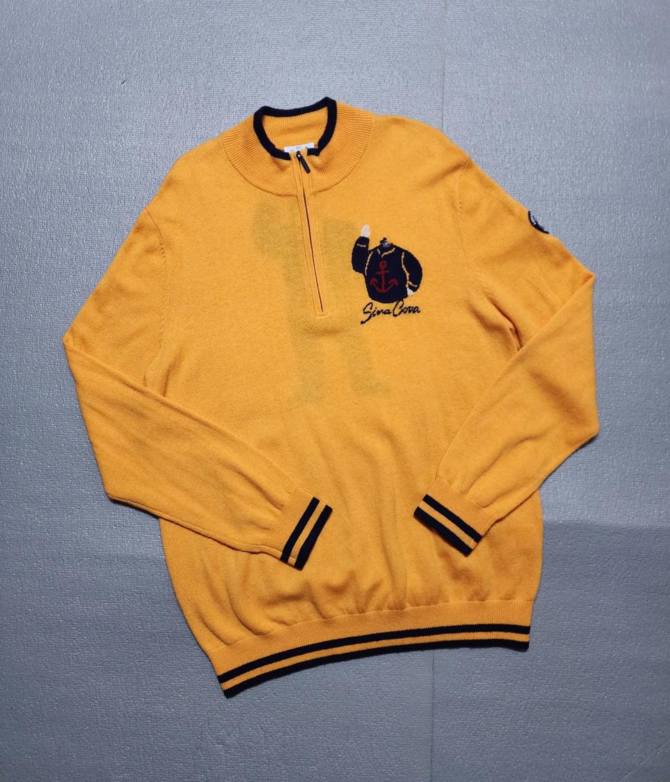 Sina Cova 시나코바 하프집업 혼방 캐시미어 니트