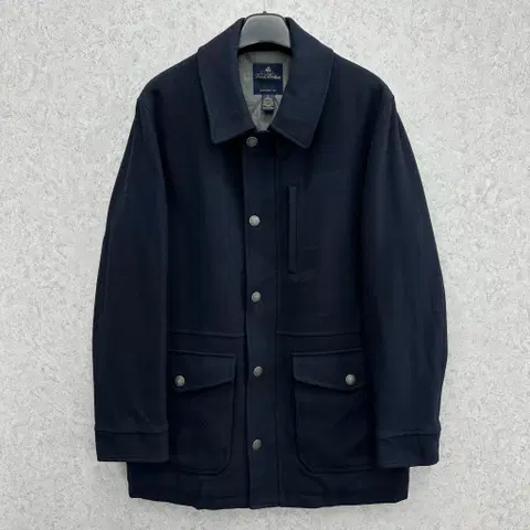 100 브룩스 브라더스 남자 루즈핏 울 코트