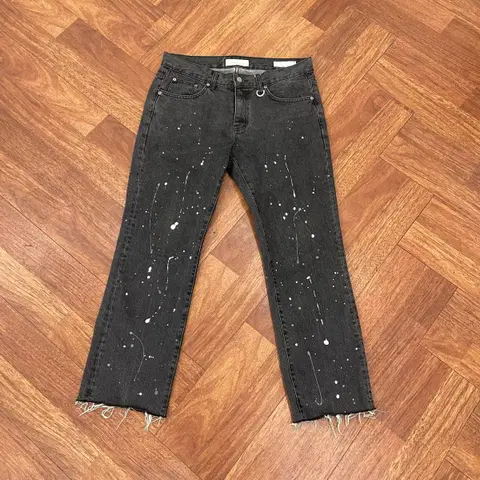 토니웩 페인팅 데님팬츠