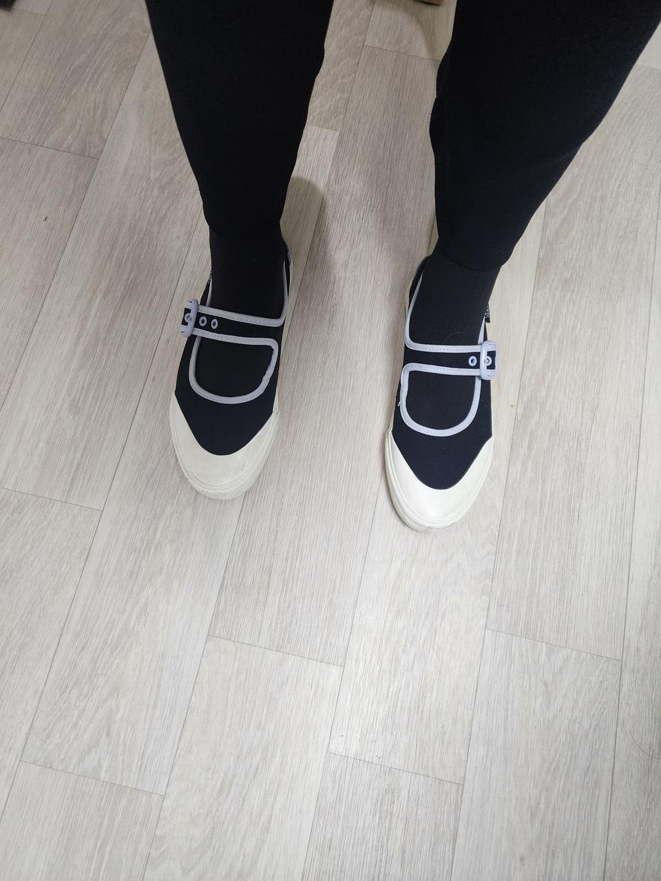 Vans 메리제인 슈즈 블랙