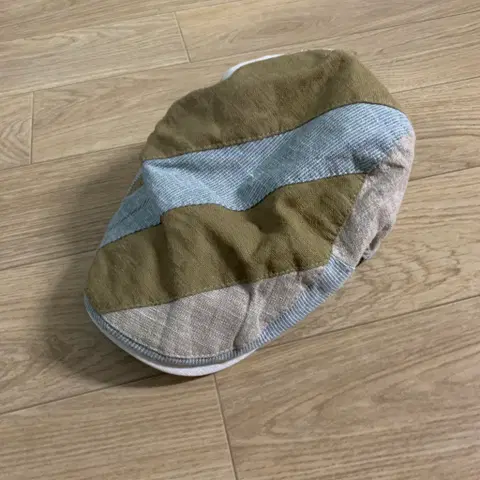 일본 빈티지 패치워크 헌팅캡