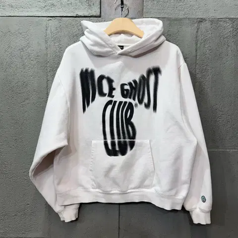 [S] 나이스고스트클럽 스크림 로고 스웻 후드티
