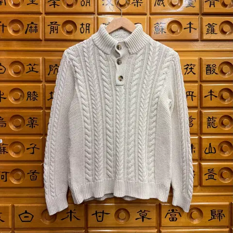 [S] 갭 GAP 우먼스 케이블 헨리넥 니트