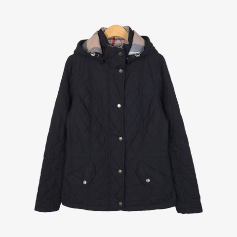 [44-55] 바버 네이비 퀼팅 자켓