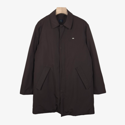 [100] 라코스테 다크 브라운 퍼 내피 패딩 자켓