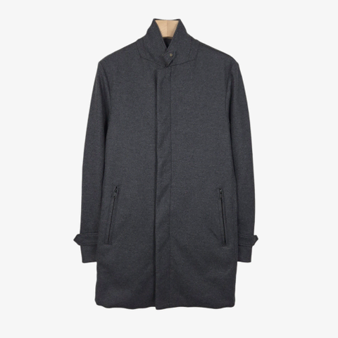 [95] DKNY 그레이 울 코트