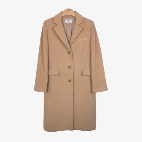 [55-66] MCM 엠씨엠 베이지 울 코트