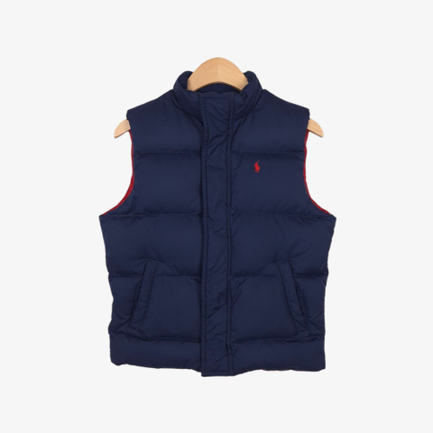 [6Y] 폴로 랄프로렌 키즈 네이비 덕다운 패딩 조끼 베스트