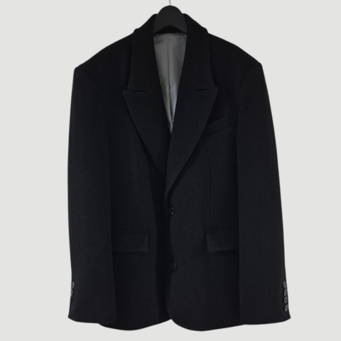 [100~105]엘무드 겨울 울 블레이저 자켓