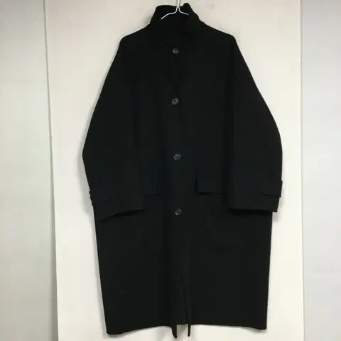 SYSTEM 시스템 하이넥 캐시미어 양모 코트 55