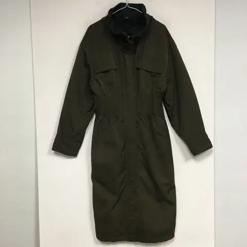 TIME 타임 퀼팅 롱 자켓 66