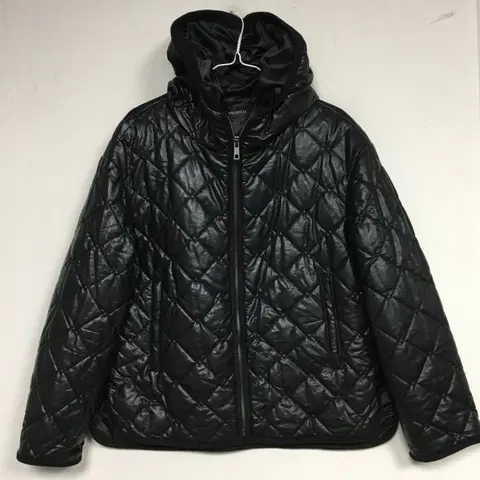 발렌시아 퀼팅 양가죽 구스 패딩 55