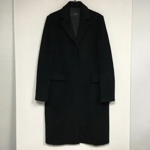 TIME 타임 블랙 울 코트 66