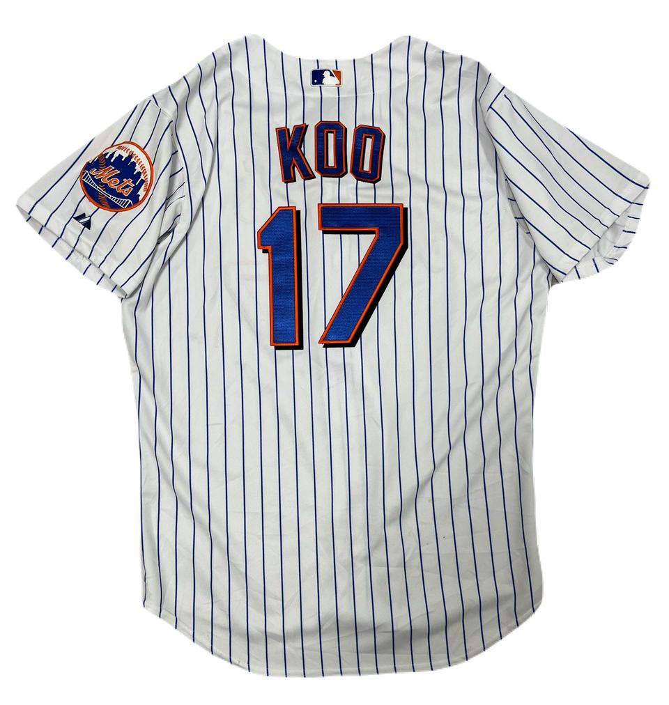 마제스틱 구대성 뉴욕메츠 홈 정품 유니폼