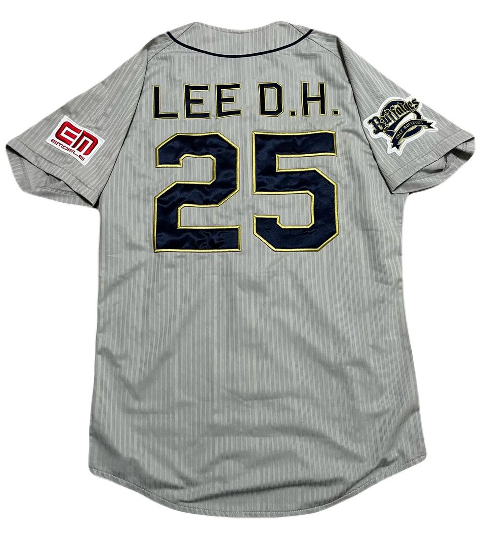 미즈노 오릭스 버팔로스 이대호 어웨이 정품 유니폼