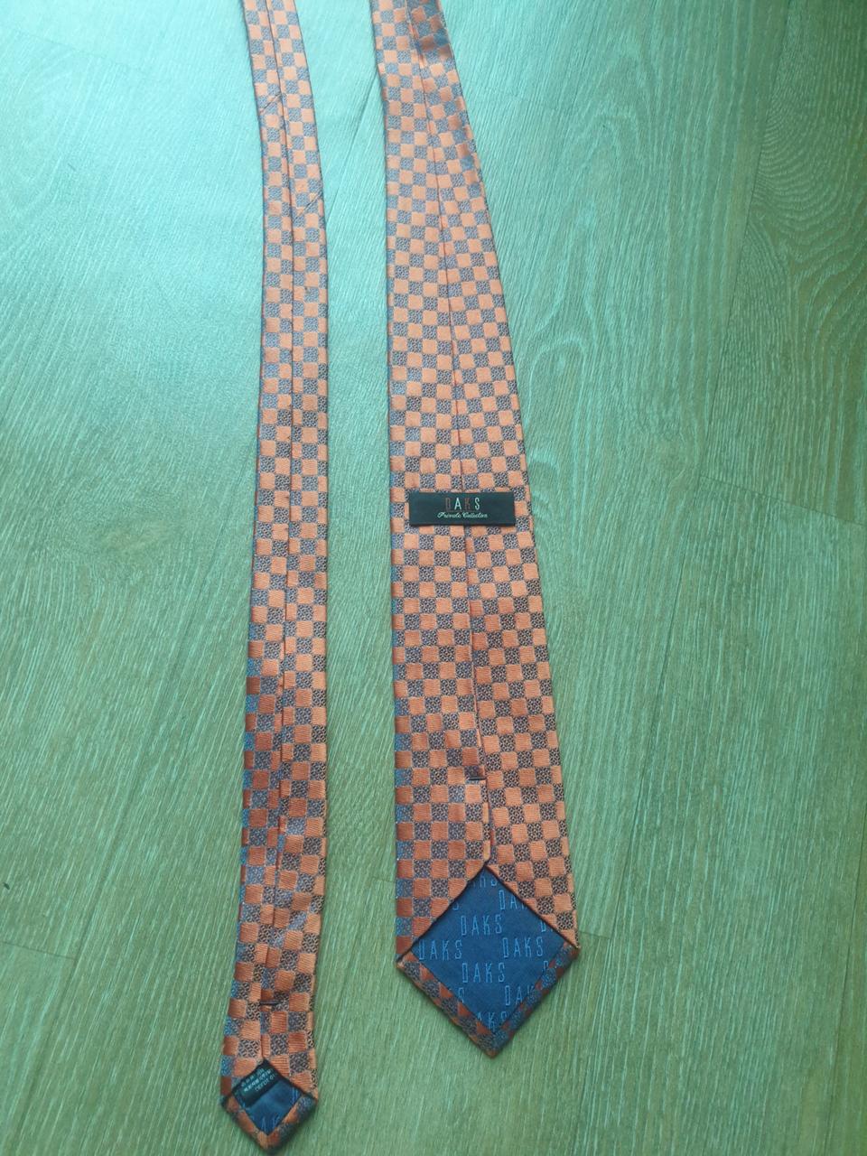 명품 넥타이 특가 ~닥스(DAKS 정품)반짝이장식 넥타이 커프스 버튼 핀