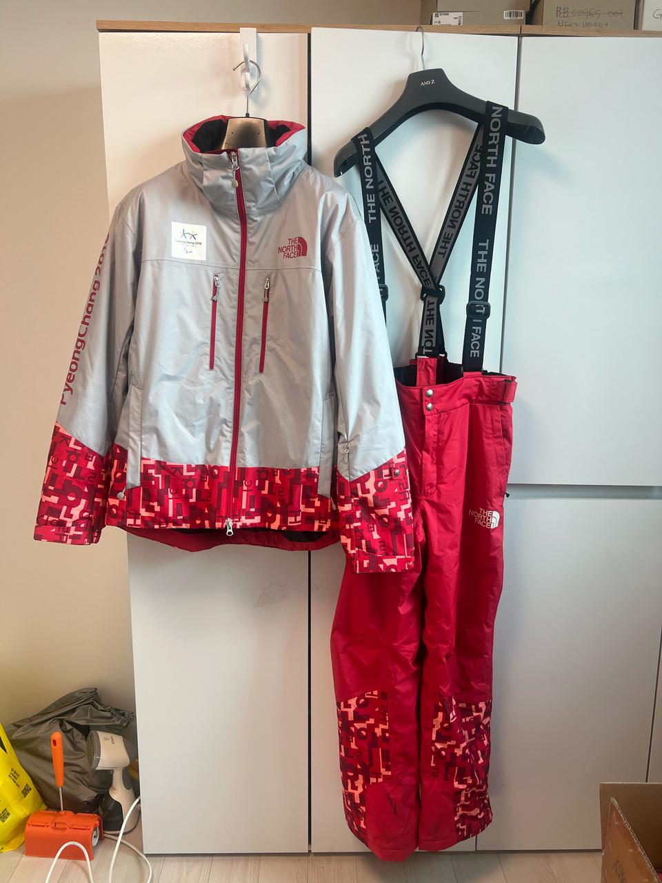 노스페이스 평창올림픽 패딩 스키복