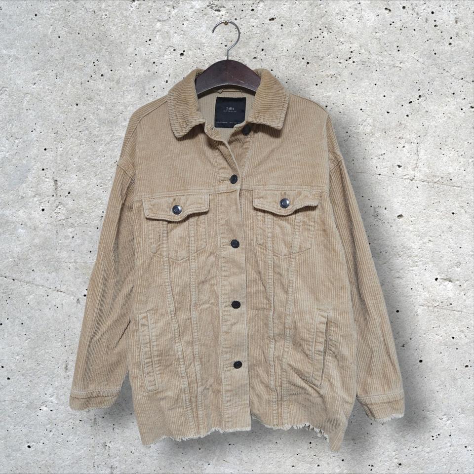 자라 코듀로이 오버핏 셔츠 (95/M)