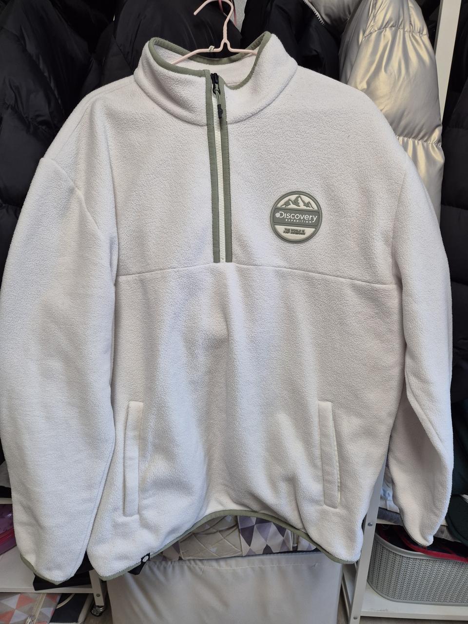 디스커버리 하프집업 플리스(2XL)