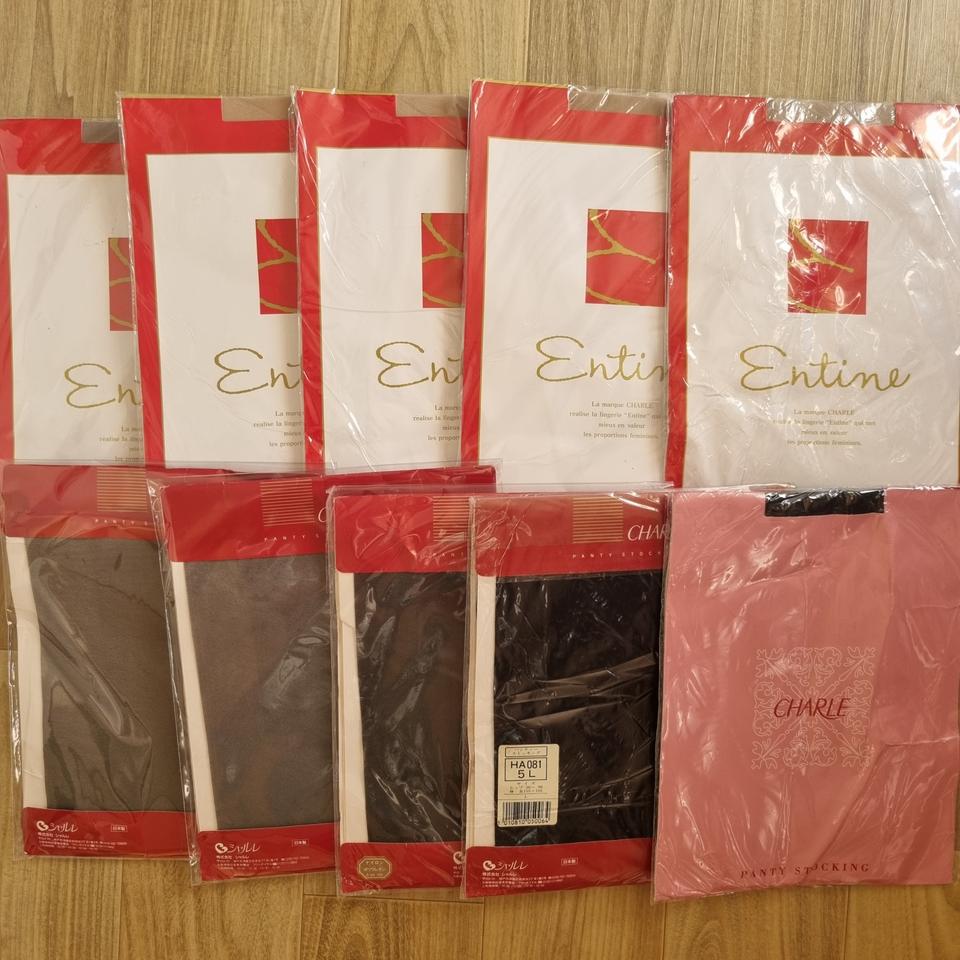 일본수입 샤를레 팬티스타킹 10장일괄