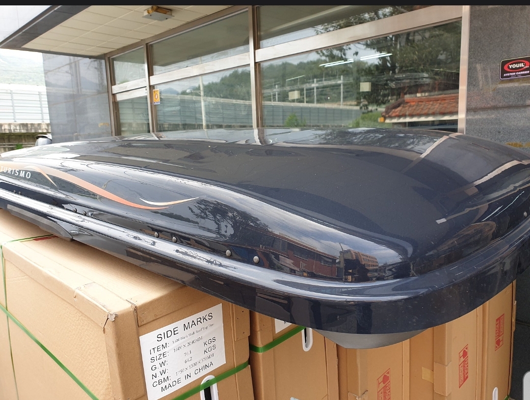 코란도투리스모 코토 일체형 루프박스 블랙유광 상태 좋은거