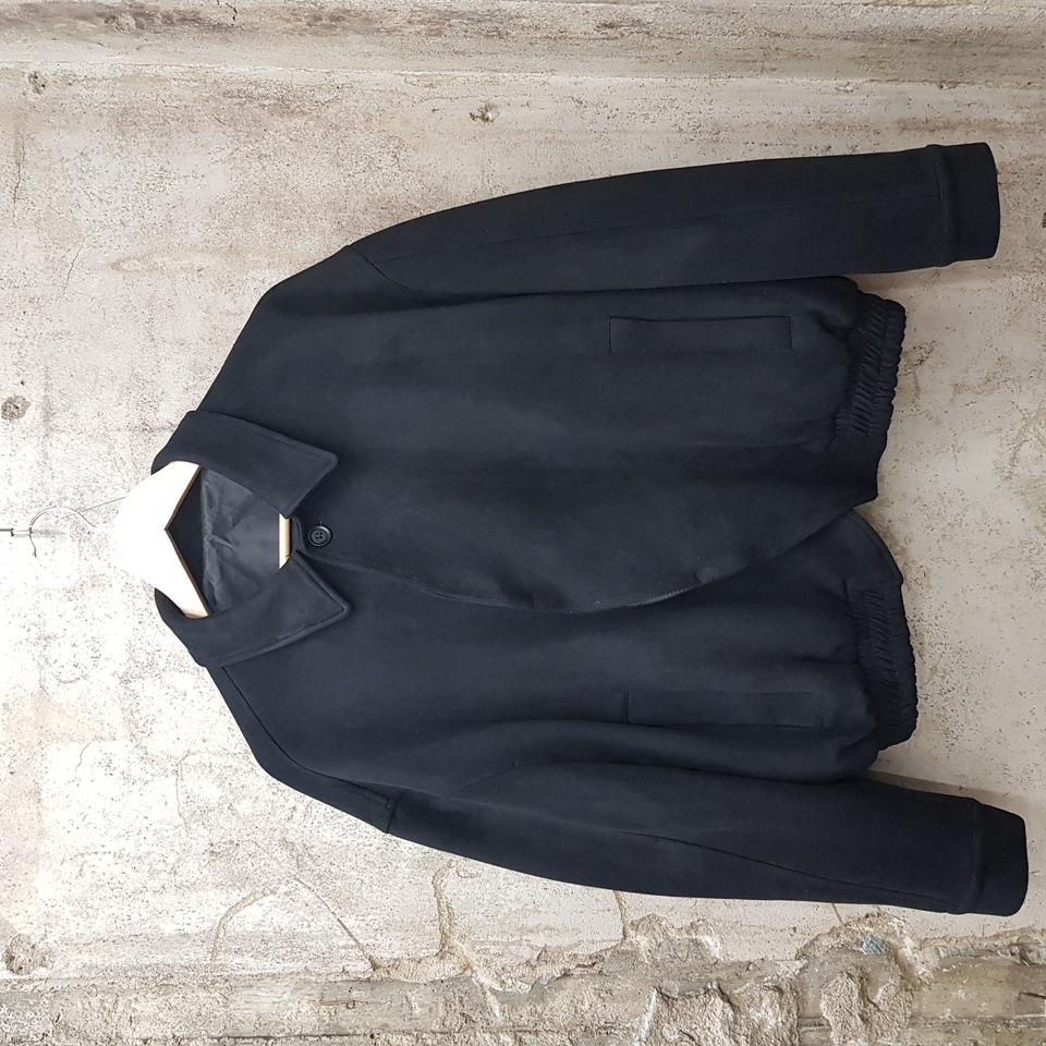 1RONY 9ORNO 숏 라운드 블루종 F사이즈