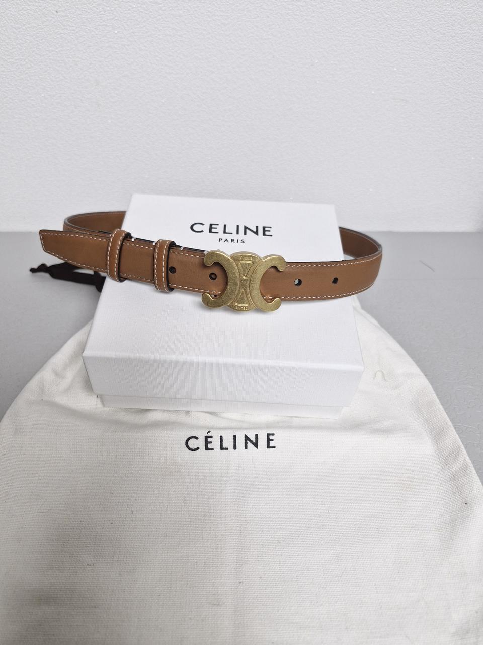 셀린느 트리오페 여성벨트 75