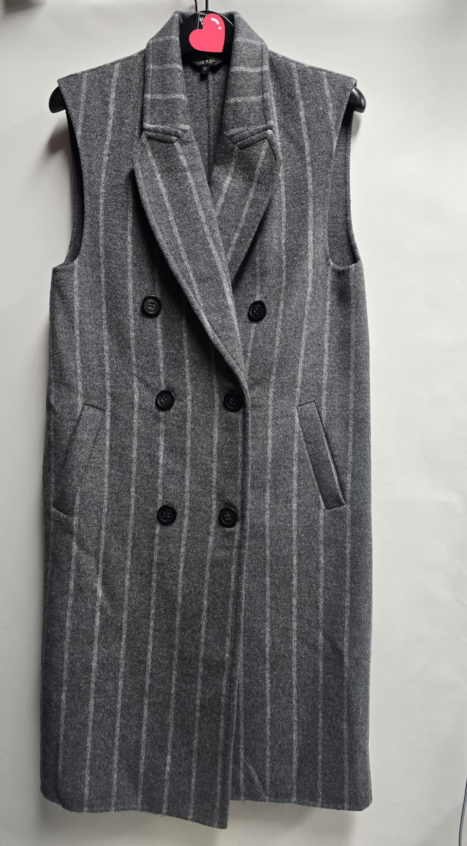 제시뉴욕 울 롱 스트라이프 베스트 55