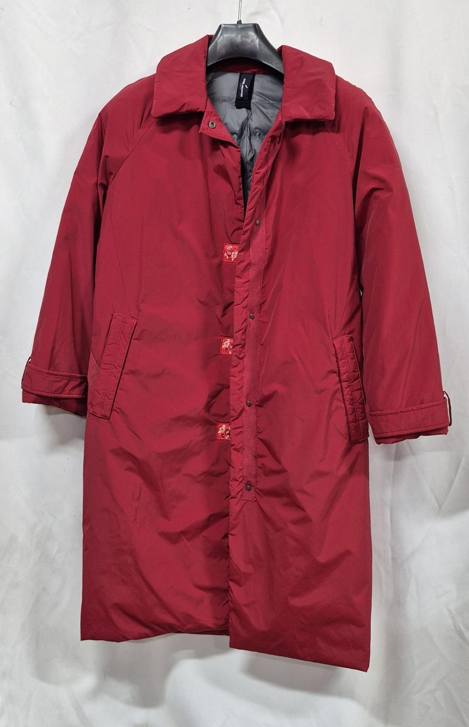 DANIEL HECHTER여성 레드 구스다운롱패딩 55