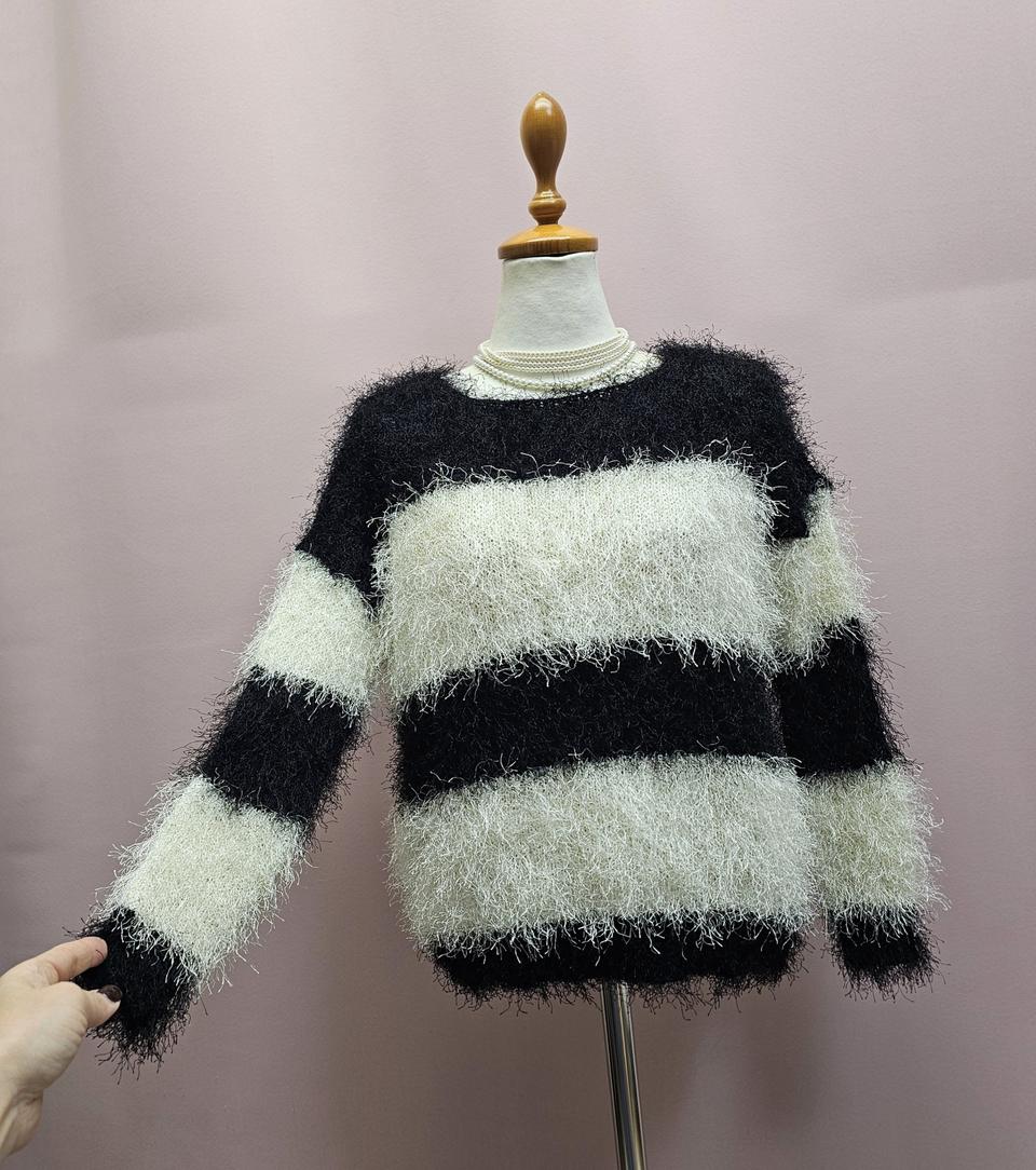 단가라 날개사 니트