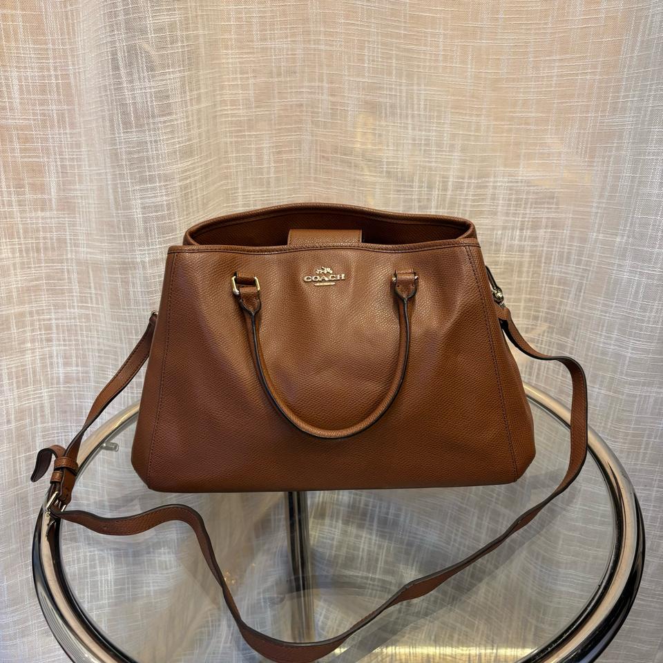 정품 코치 가죽 투웨이 토트백