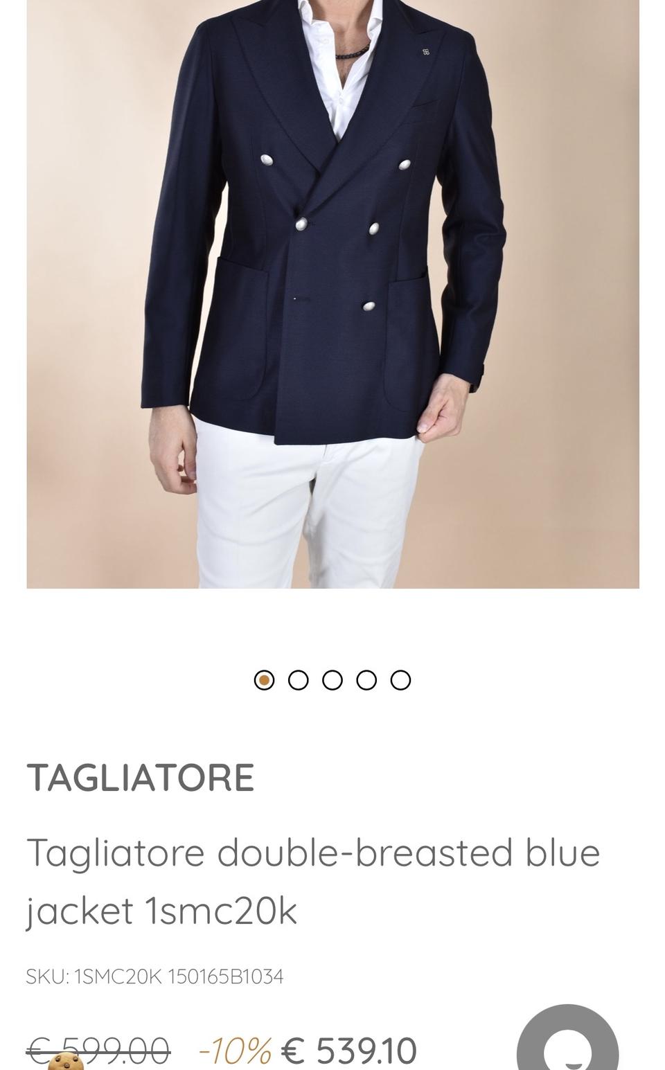 [97] 딸리아또레 신형 은장 더블자켓