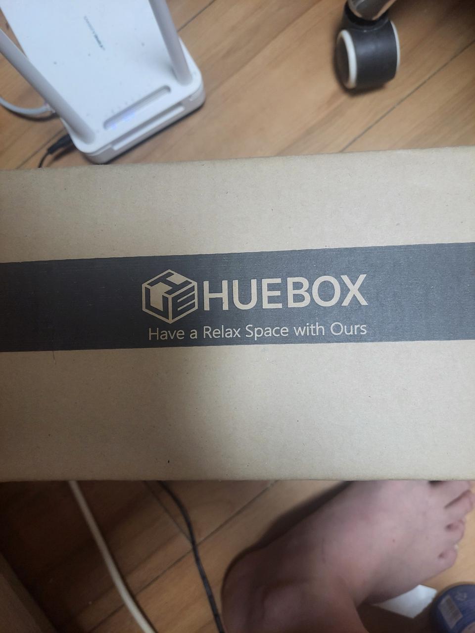 휴박스 창문형 환풍기 새상품(중형)