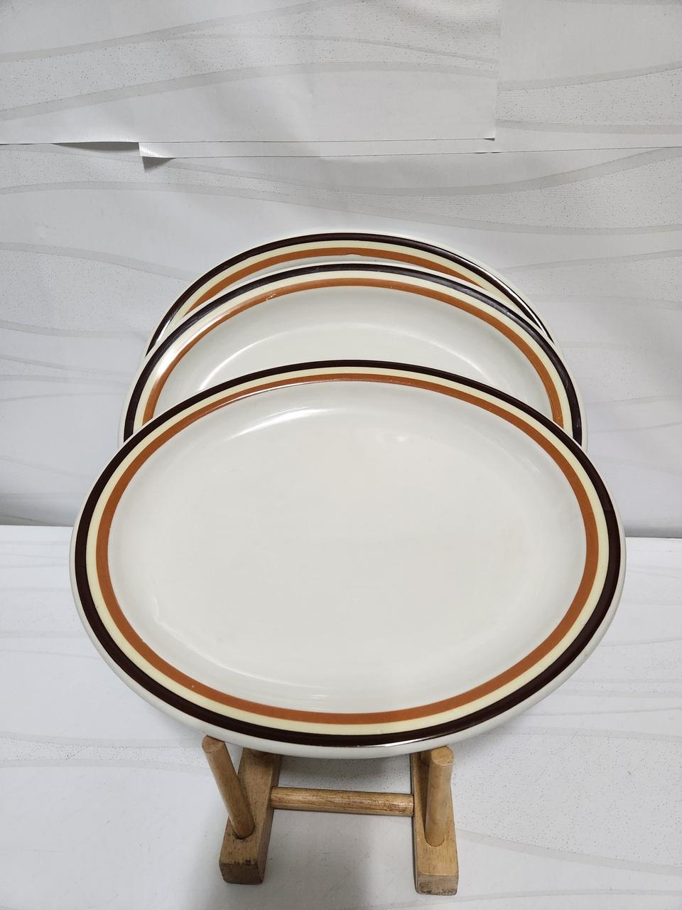 빈티지 REGO  스톤웨어  플레티너접시