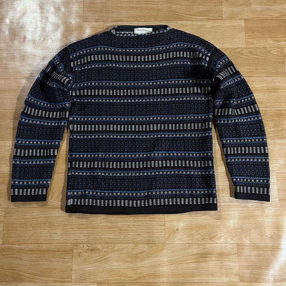 [100] 페라가모 페어아일 니트