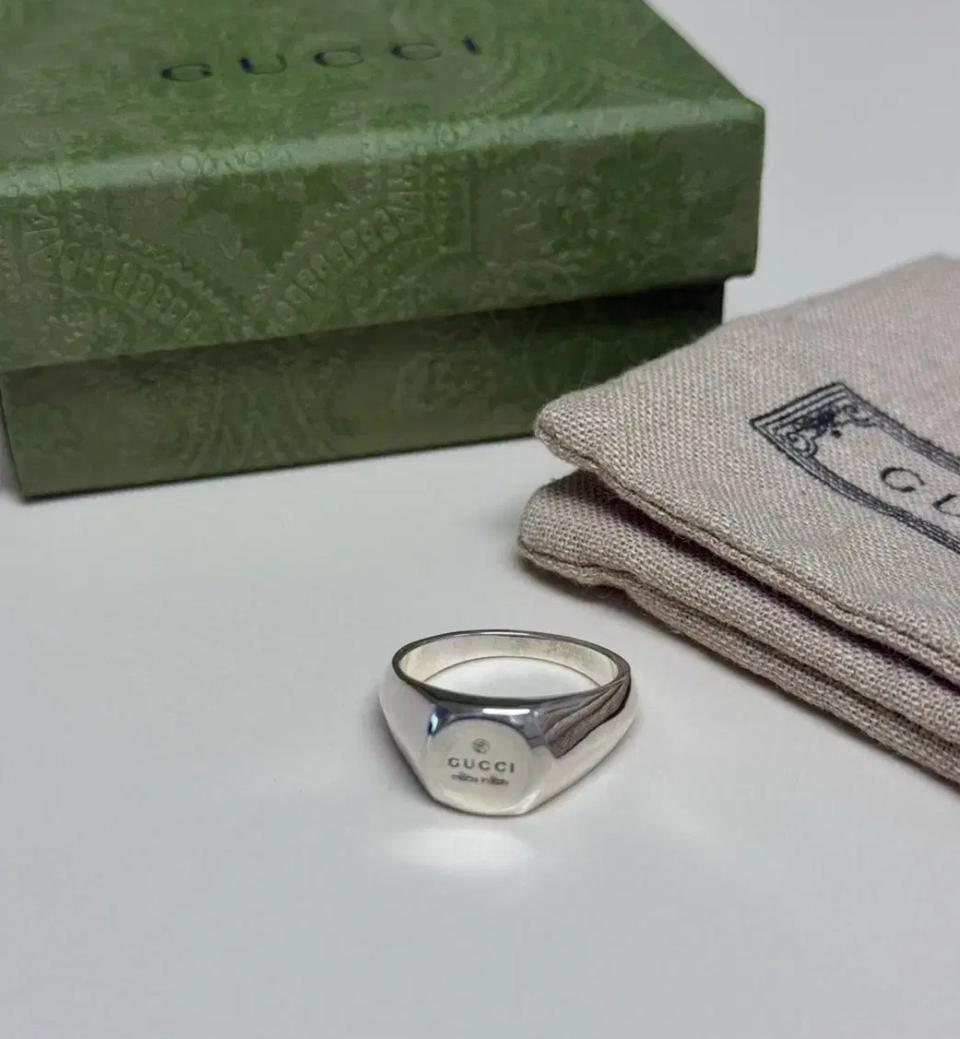 구찌 실버 반지  은반지 gucci