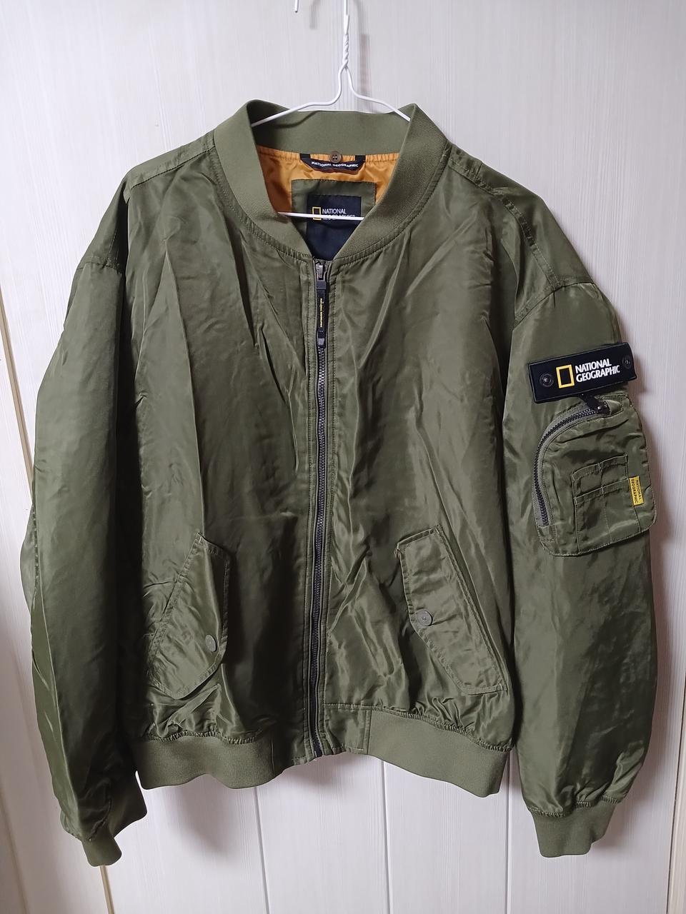 내셔널 지오그래픽항공자켓(L사이즈)