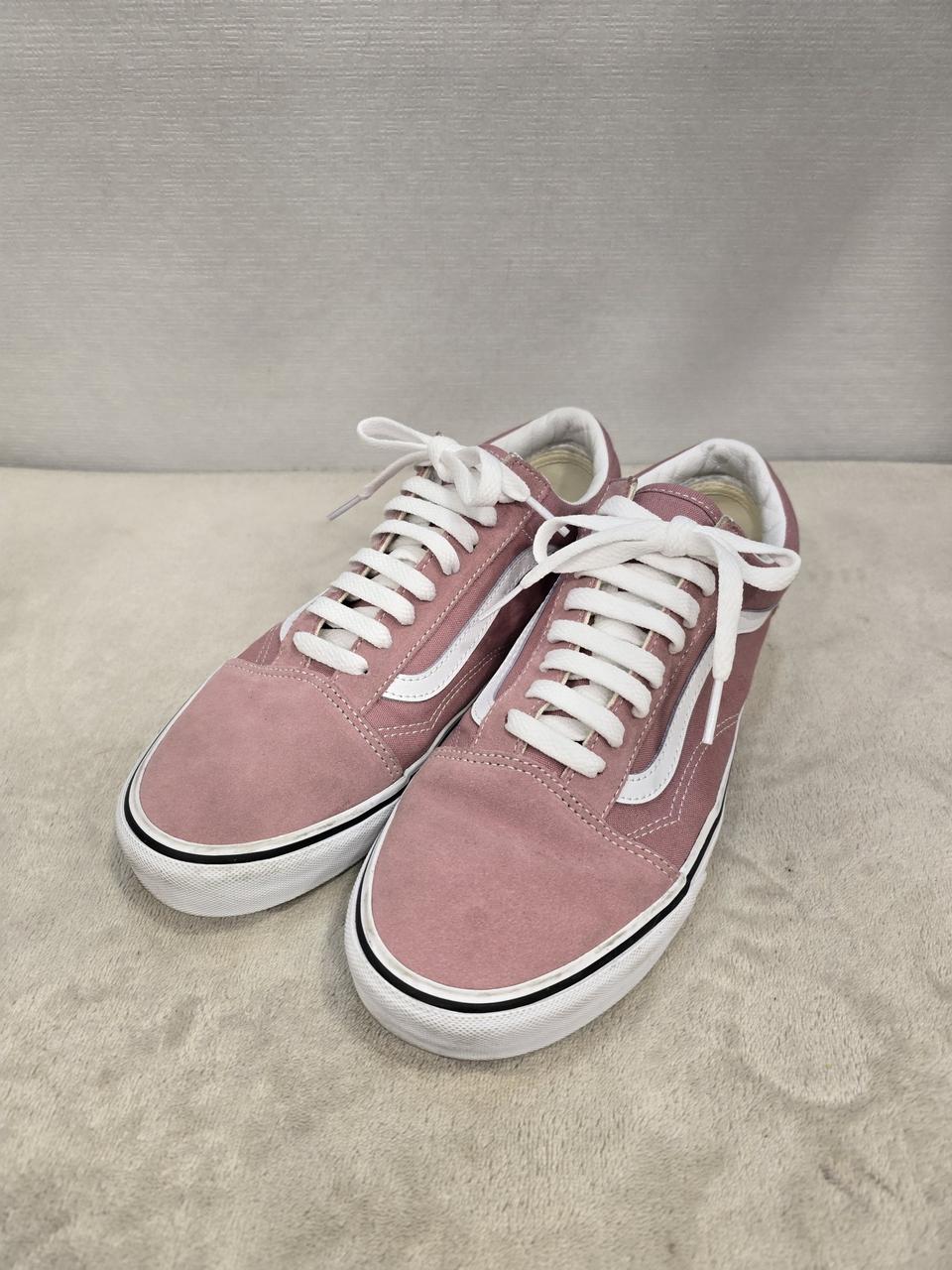 거의새거) 반스 올드스쿨 핑크 스웨이드 스니커즈 275