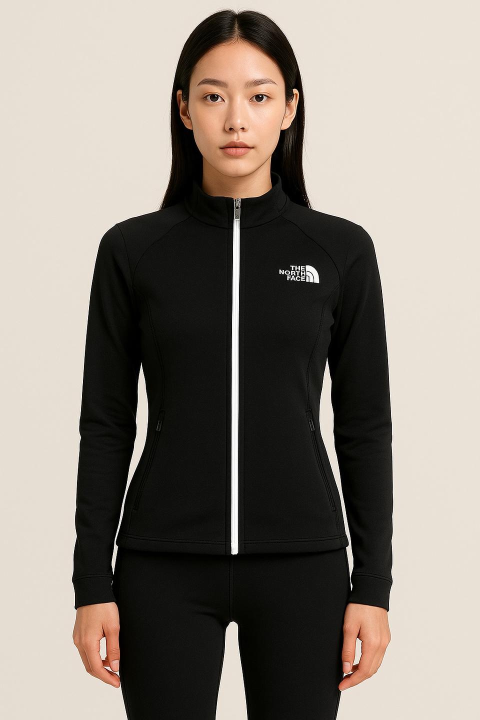 (레어템)노스페이스 화이트라벨 여성 플리스 기모 집업 S(85)