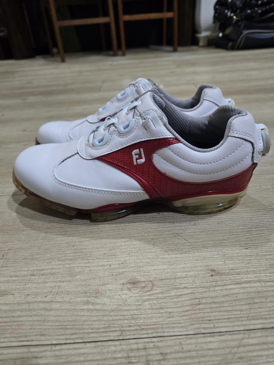 풋조이 골프 여성가죽 보아골프화 7.5w 245mm